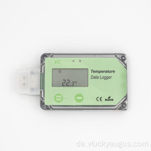 Alarm Trockenzelle PDF &amp; CSV -Temperaturdaten Logger